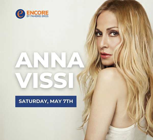 Now Touring Anna Vissi – Saturday 7th May 2022